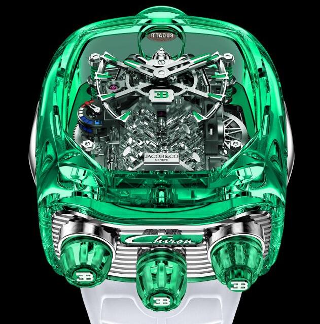 綠色水晶錶 Green sapphire watch