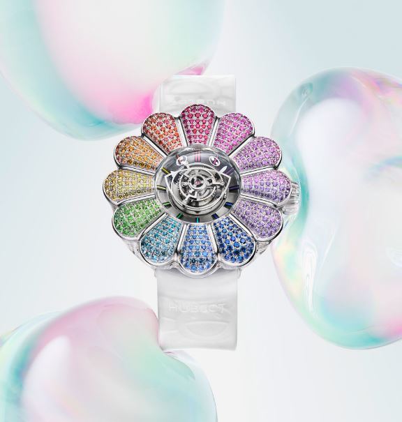 Hublot MP-15 Takashi Murakami Tourbillon Sapphire Rainbow