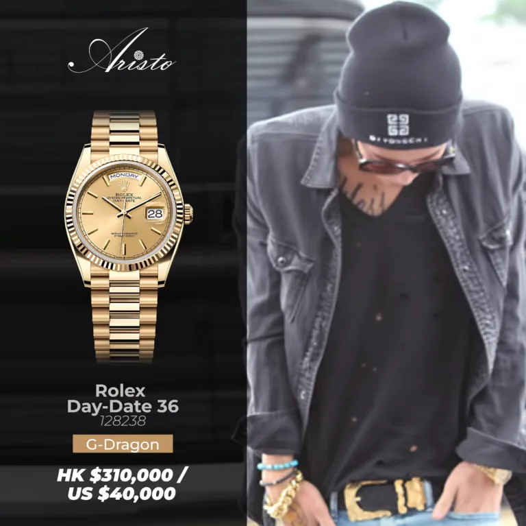 G Dragon收藏 G Dragon Rolex Day-Date 36 Ref: 128238