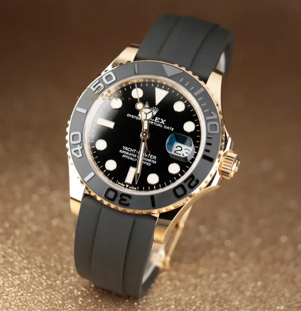 226658-0001 YACHT-MASTER 黃金黑面 勞力士加價