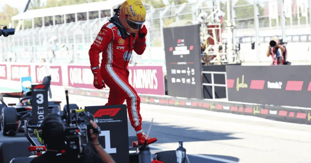 【名人收藏家】Lewis Hamilton 巴塞隆納奪冠!佩戴 Richard Mille RM43-01 登頒獎台