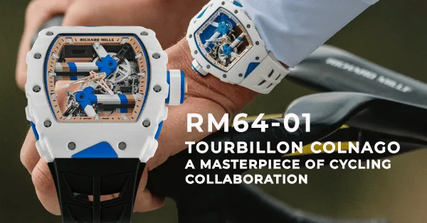 [New Release] Richard Mille RM 64-01 Tourbillon Colnago: The Latest Collaboration with the Premier Italian Cycling Brand